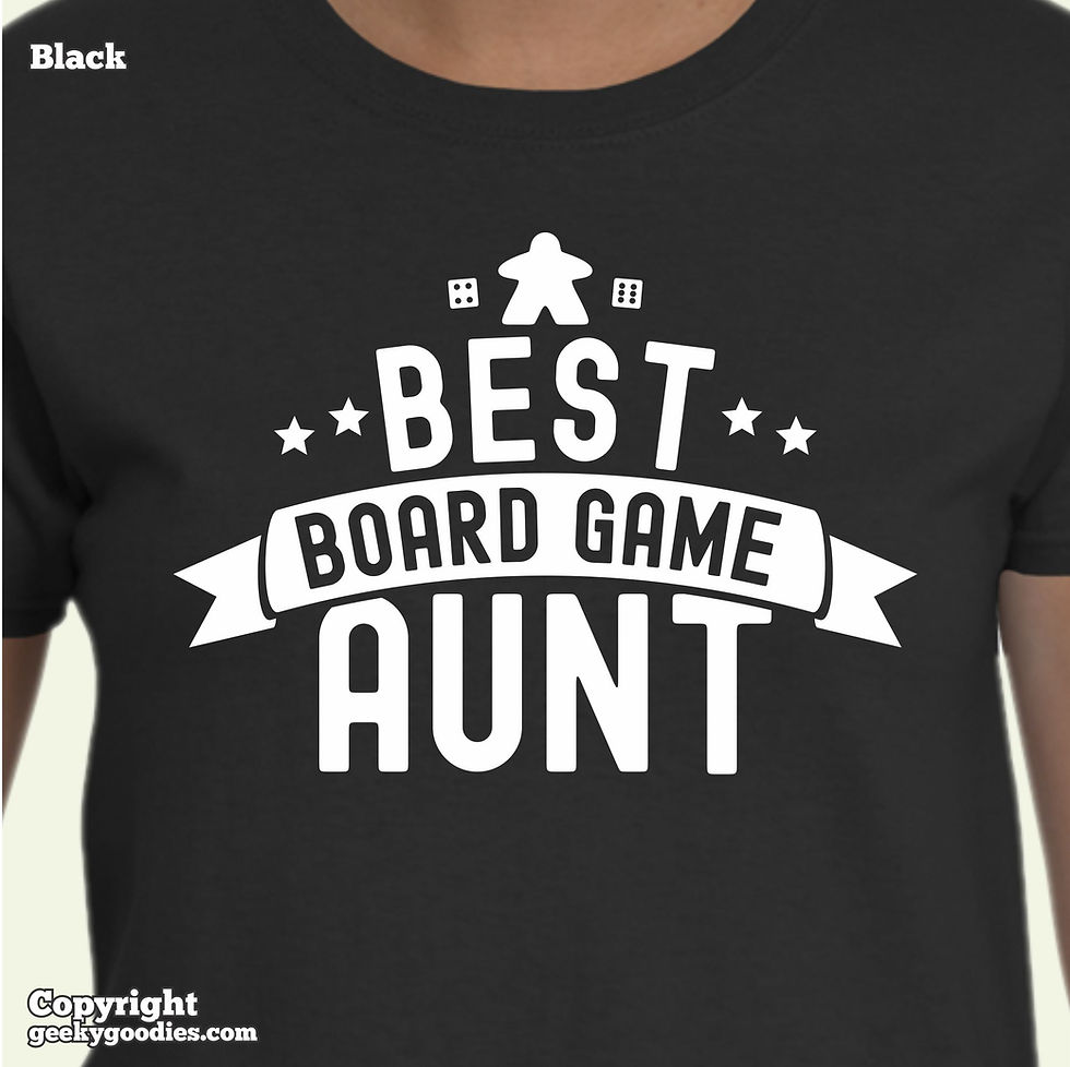 Thumbnail: Best Board Game Aunt Ladies T-shirts