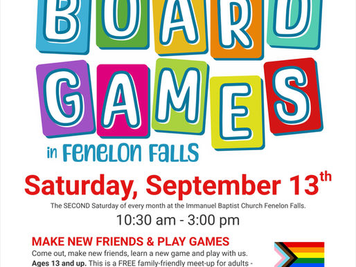 Make New Friends and Play Board Games in Fenelon Falls