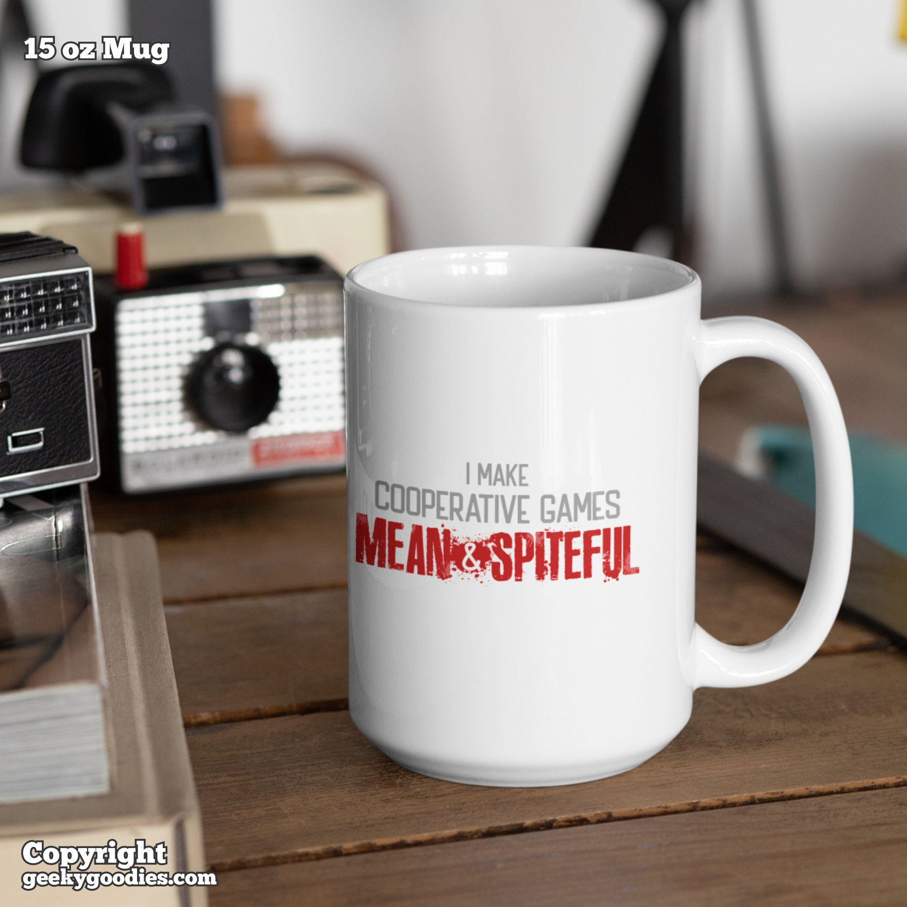 I Make Cooperative Games Mean and Spiteful Coffee Mugs