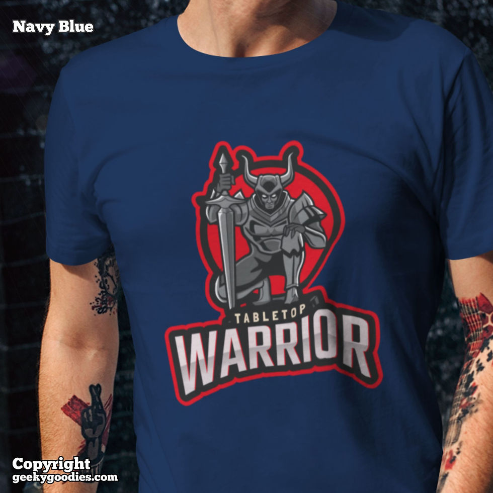 Thumbnail: Tabletop Warrior Mens/Unisex T-shirts