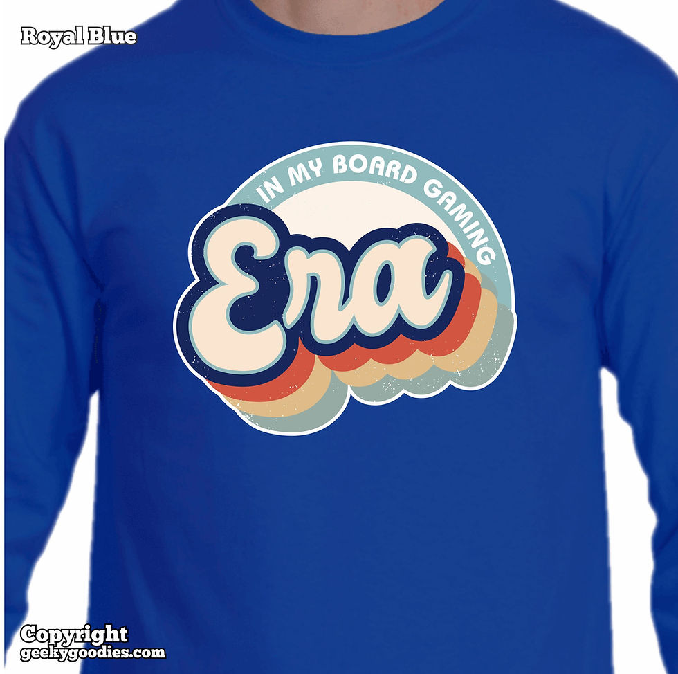 Thumbnail: In My Board Gaming Era Unisex Long Sleeve Shirts