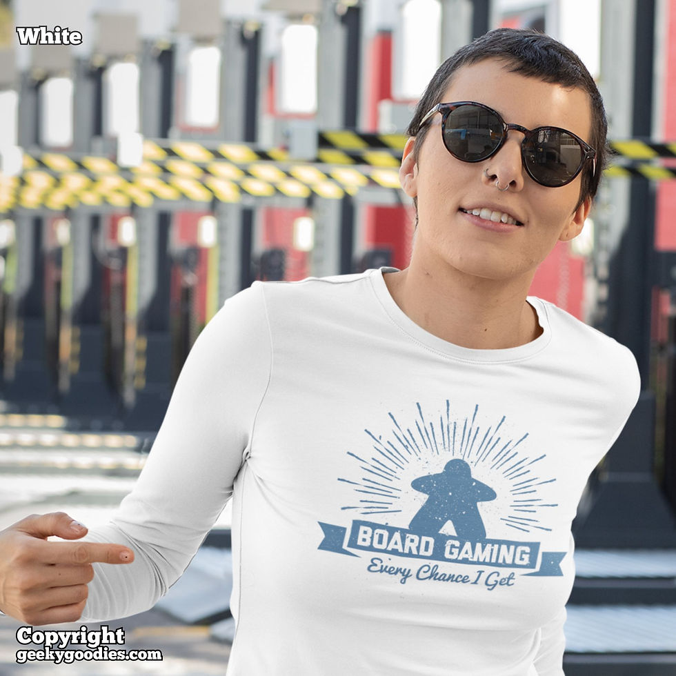 Thumbnail: Board Gaming Every Chance I Get Unisex Long Sleeve Shirts