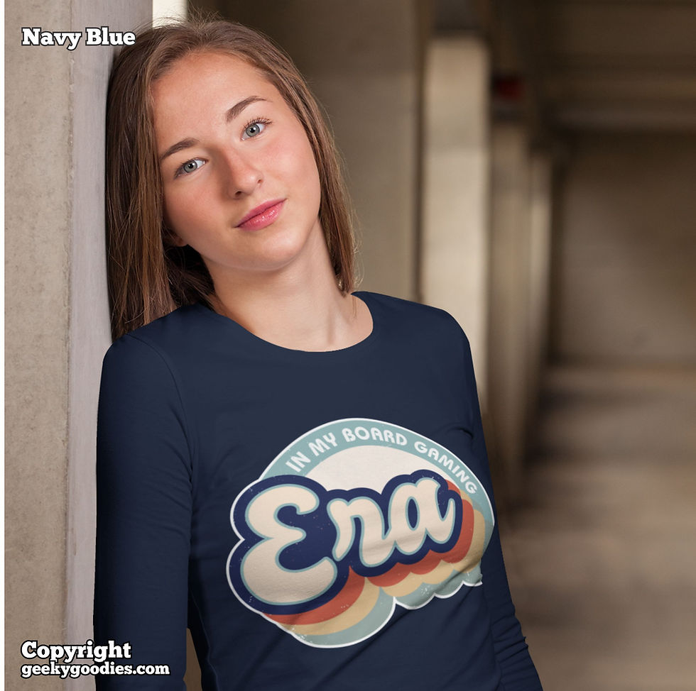 Thumbnail: In My Board Gaming Era Unisex Long Sleeve Shirts
