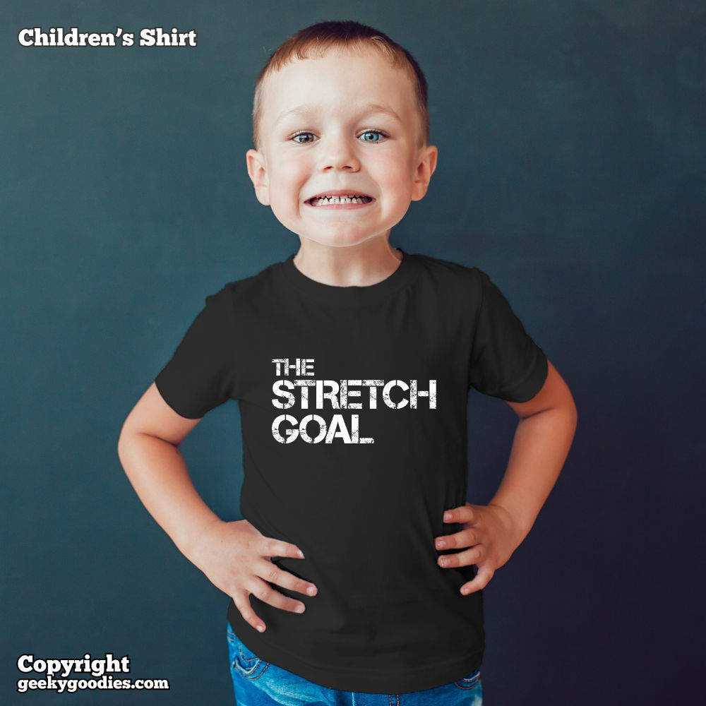 Stretch Goal Children's T-shirt  (Matching Board Game Family T-shirts)
