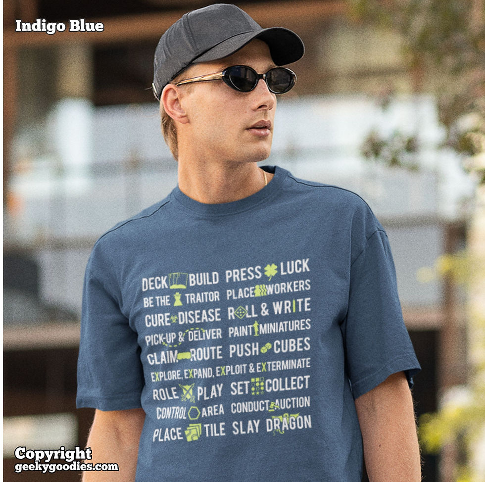 Thumbnail: A Day in the Life of a Board Gamer Men's / Unisex T-shirts