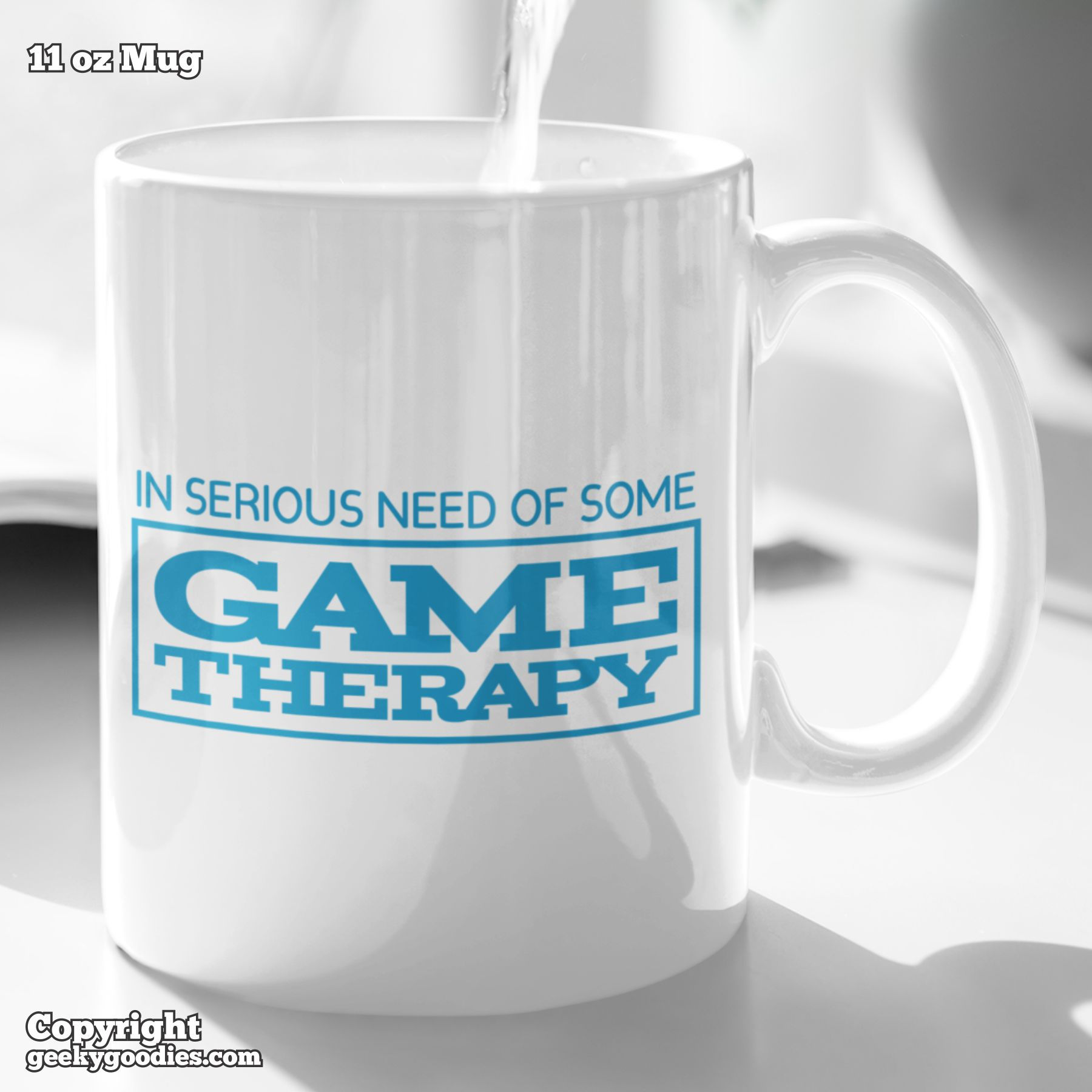 In Serious Need of Some Game Therapy Coffee Mugs