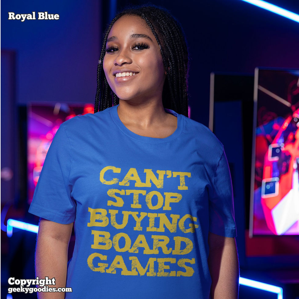 Thumbnail: Can't Stop Buying Board Games Ladies T-shirts