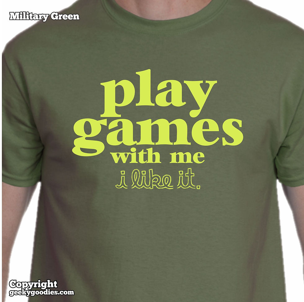 Thumbnail: Play Games With Me. I Like It. Men's / Unisex T-shirts