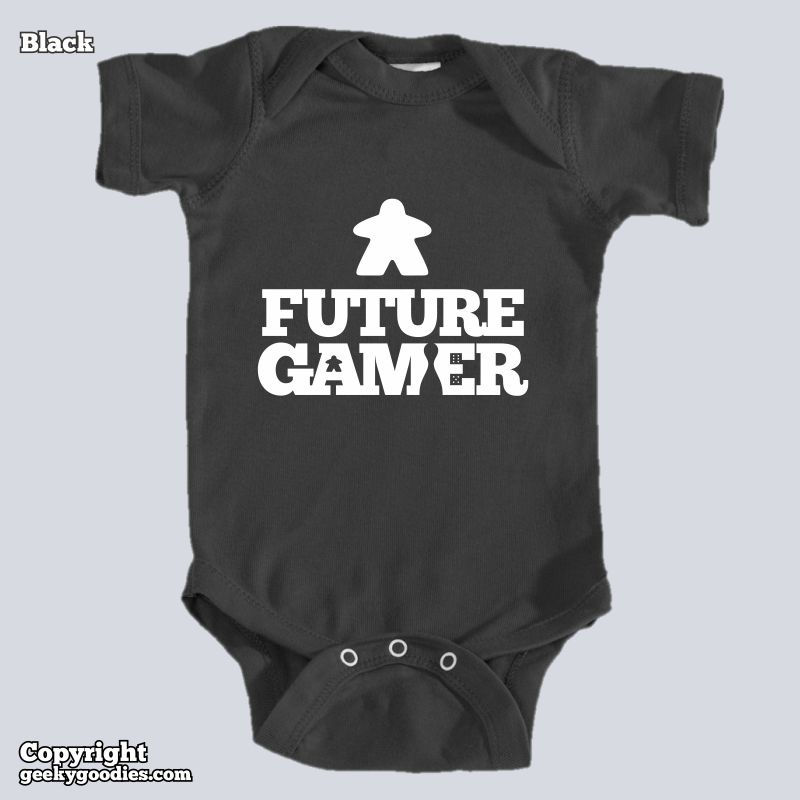 Thumbnail: Future Gamer Baby Onesies / Infant Bodysuits (White Letters)
