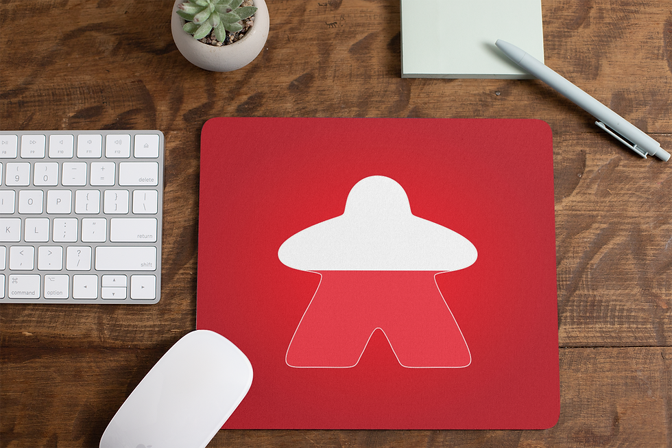 Thumbnail: Meeple Flag Neoprene Mousepads