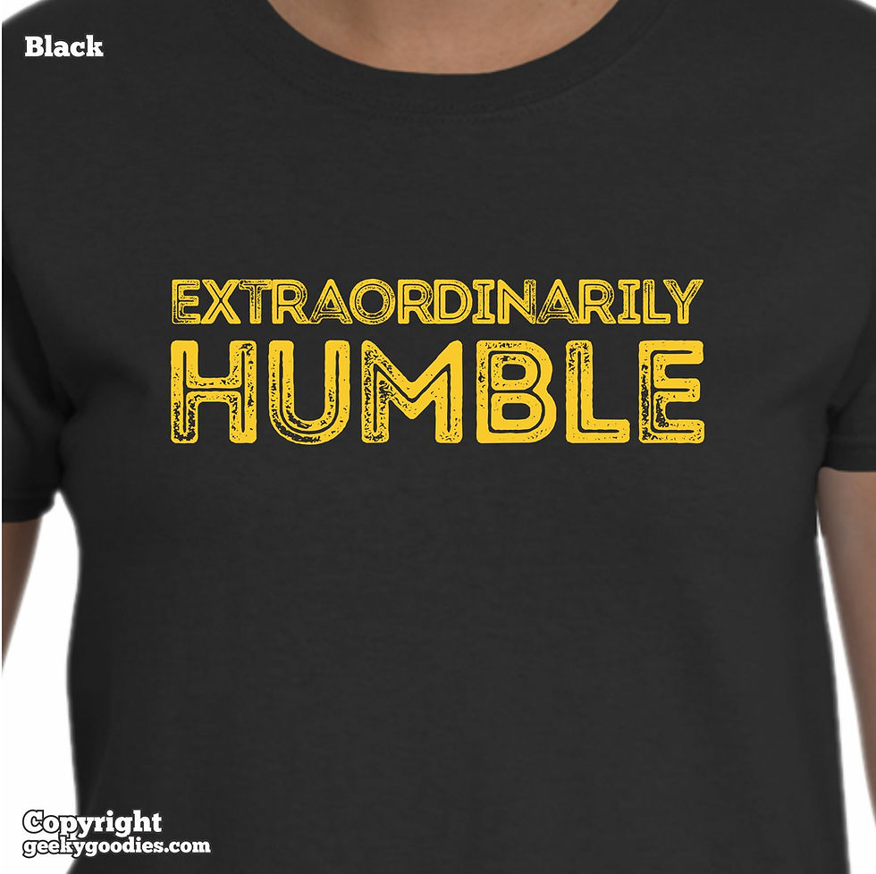 Thumbnail: Extraordinarily Humble Ladies T-shirts