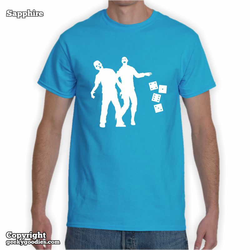 Thumbnail: Zombie Dice Men’s Tshirts