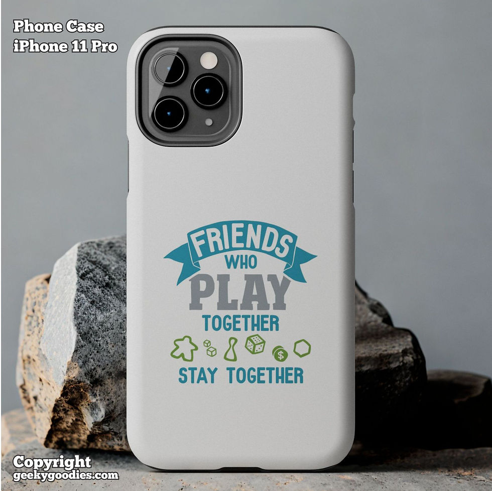 Thumbnail: Friends Who Play Together Stay Together Phone Cases for iPhone and Samsung Galaxy Phones