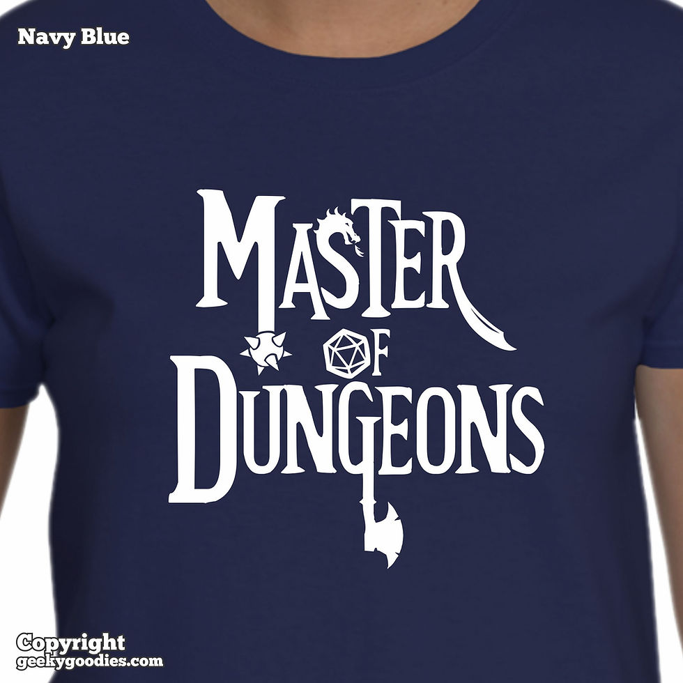 Thumbnail: Master of Dungeons Ladies T-shirts