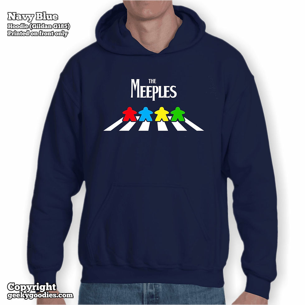 Thumbnail: The Meeples of Abbey Road Unisex Hoodie