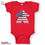 Thumbnail: Meeple Flag Baby Onesies / Infant Bodysuits