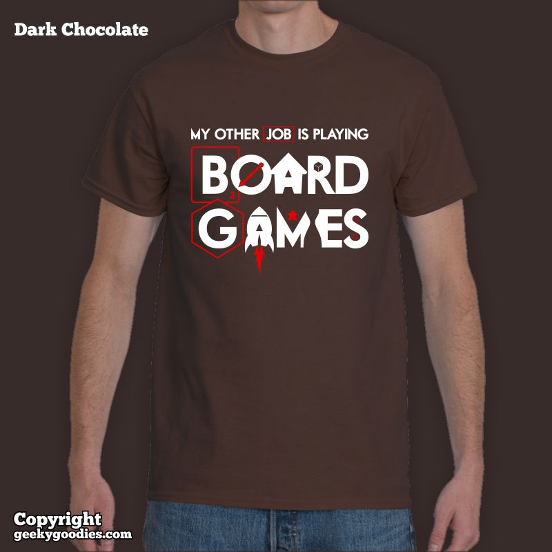 Thumbnail: My Other Job is PLAYING Board Games Men's T-shirt