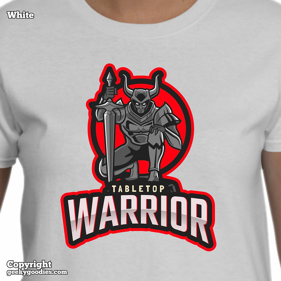 Thumbnail: Tabletop Warrior Ladies T-shirts