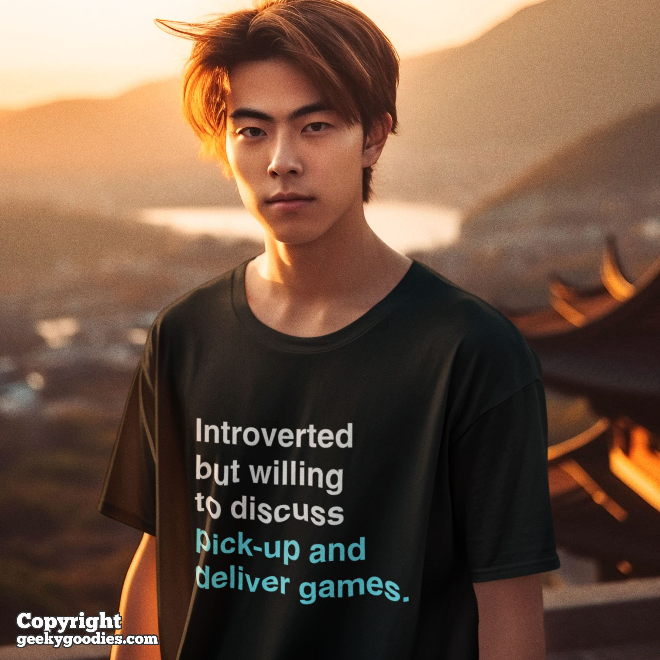 Introverted But Willing to Discuss Pick-Up and Deliver Games Unisex T-shirt