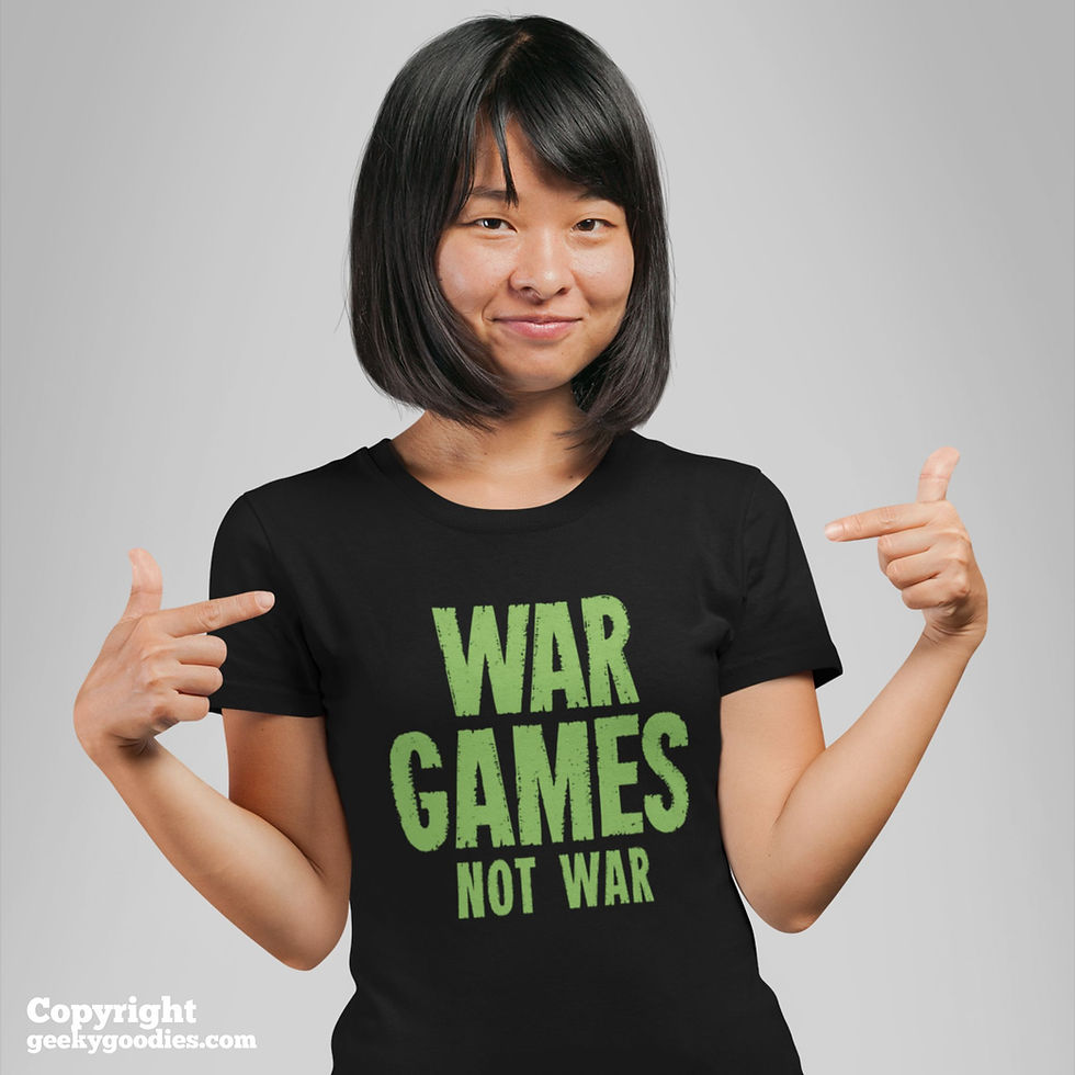 Thumbnail: War Games Not War Unisex T-shirts