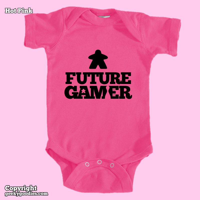 Thumbnail: Future Gamer Baby Onesies / Infant Bodysuits (Black Letters)