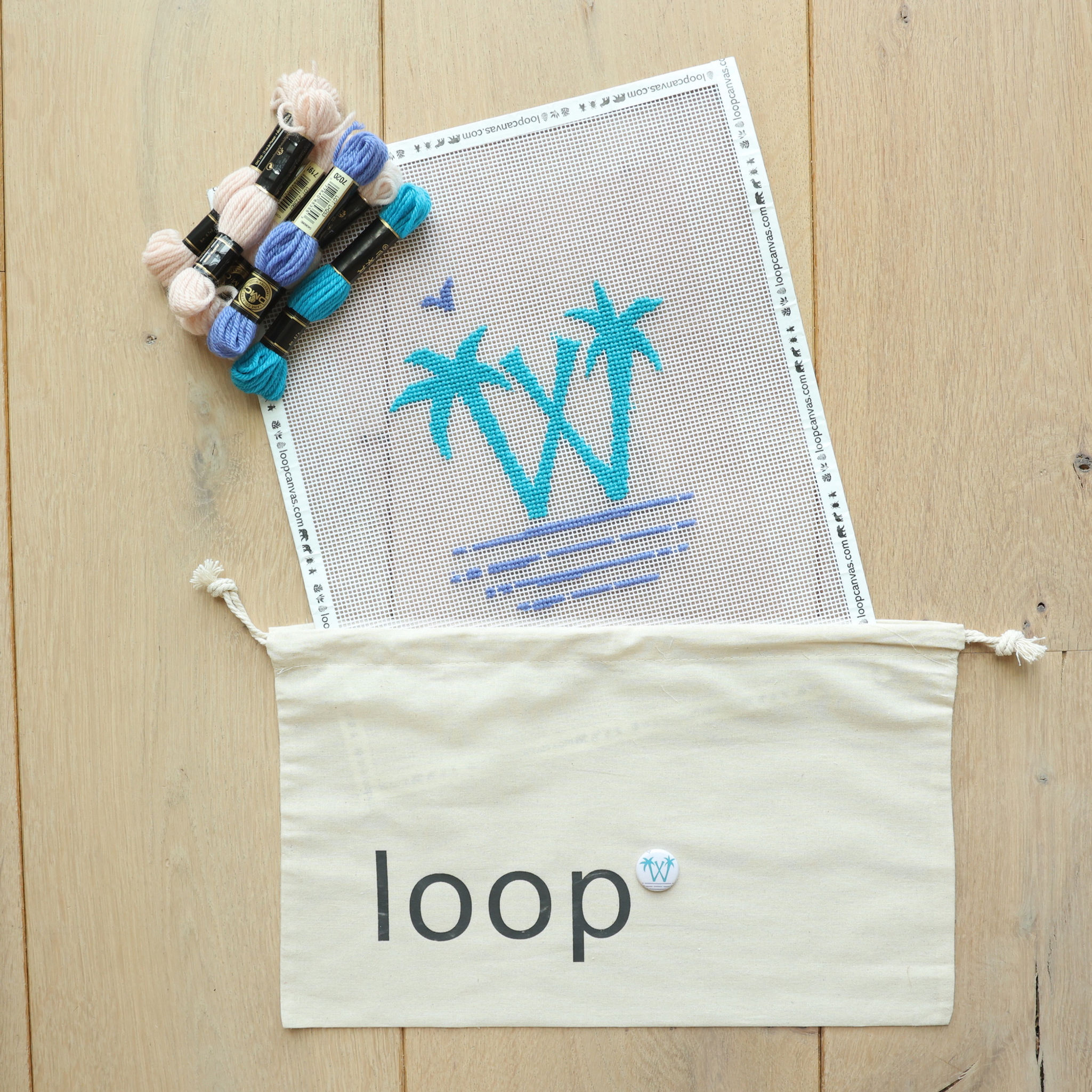 west (the mahjong line + loop)