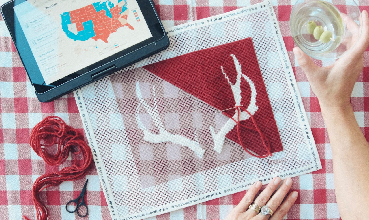 Loop Canvas Needlepoint Craft Kits