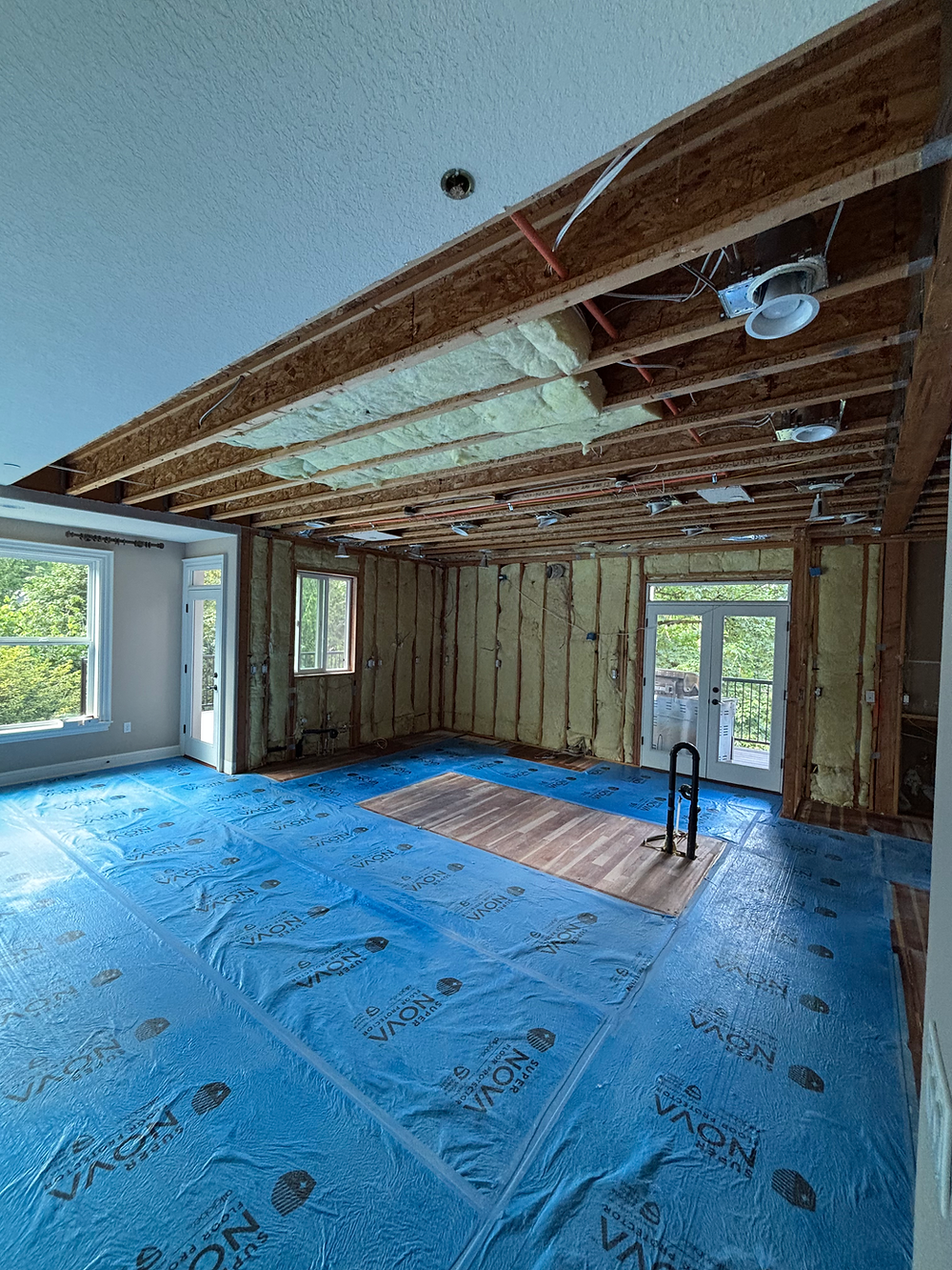 After Kitchen Demolition