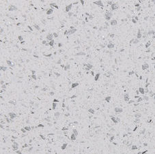 Sparkling White Quartz slab for kitchen countertops in Orlando