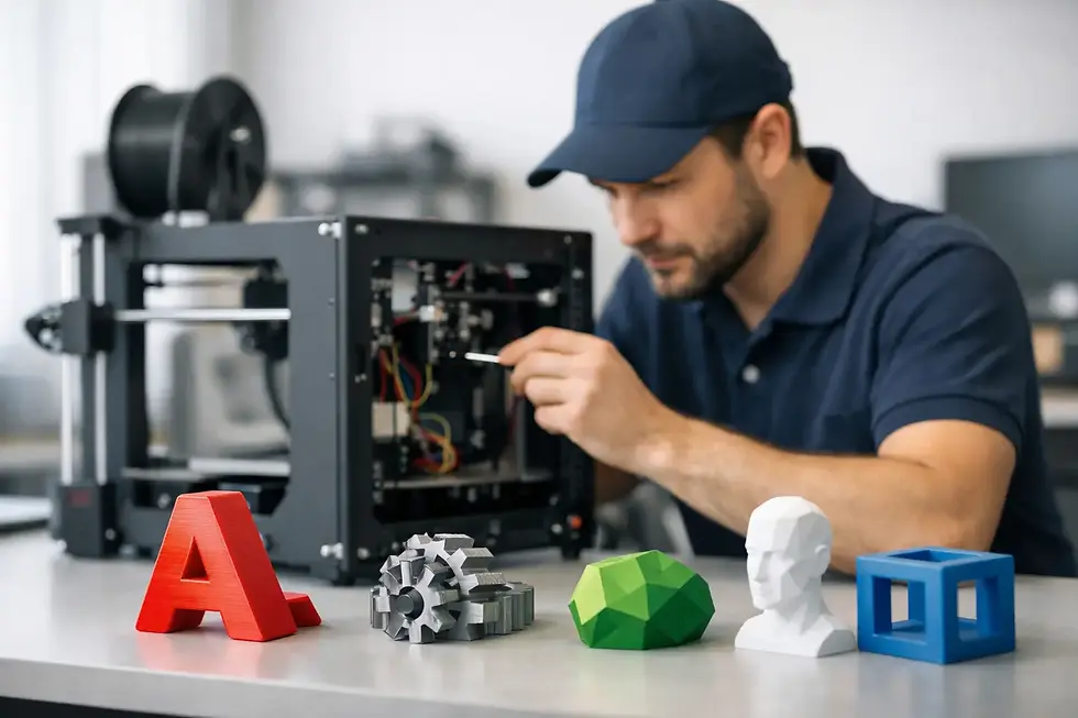 Assistência técnica para impressora 3D no Brasil