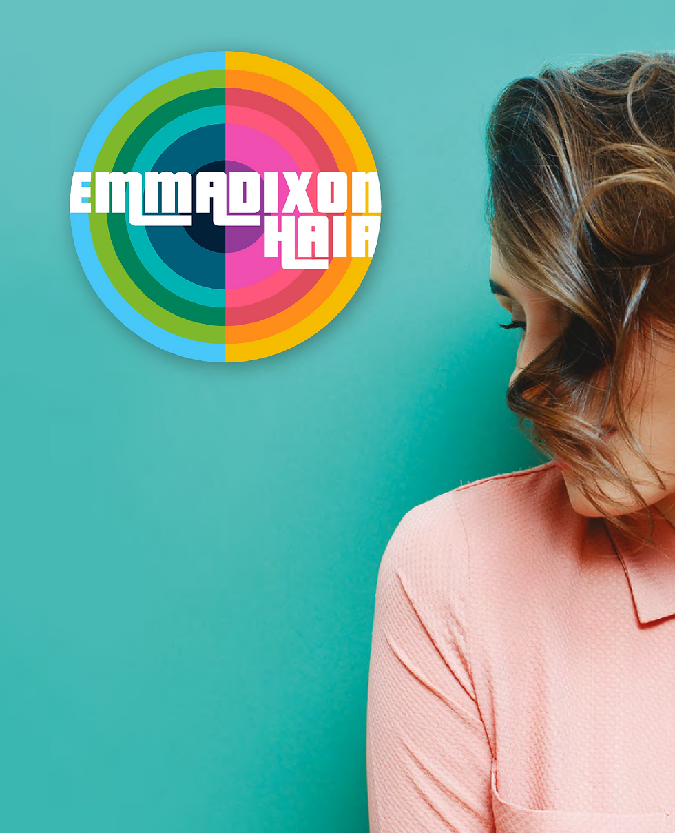 Modern colourful logo design by Amy Goodall, brand strategist & visual identity designer, founder of Mad about the Brand, creative design studio Bristol, UK