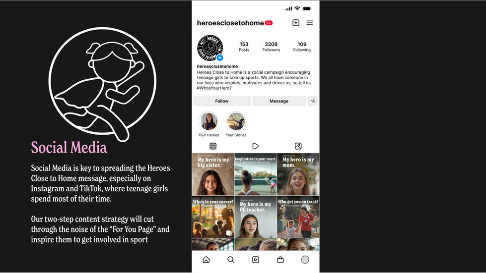 Heroes Close to Home Social Media