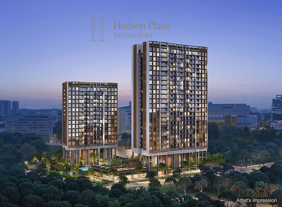 Hudson Place Residences Facade View