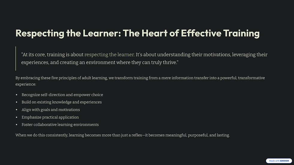 5_Respecting-the-Learner-The-Heart-of-Effective-Training