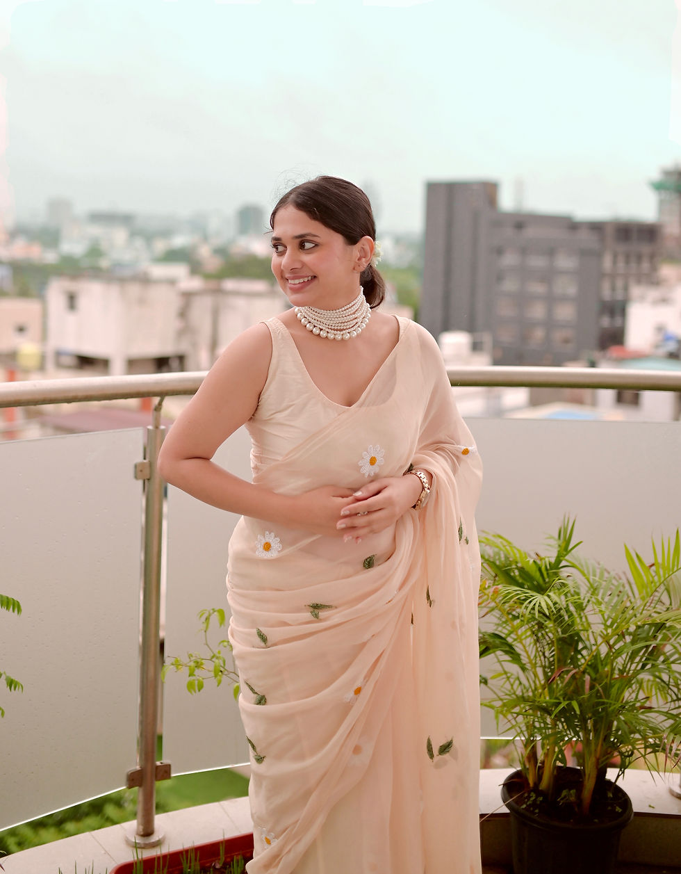 Thumbnail: Daisy Dream Saree in Georgette 