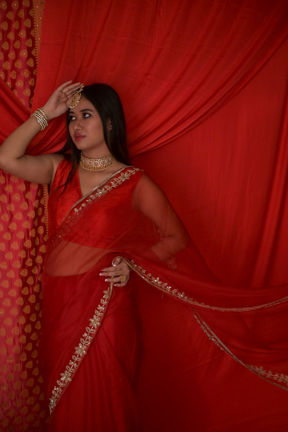 Thumbnail: Aradhana Saree in Pure Silk Organza