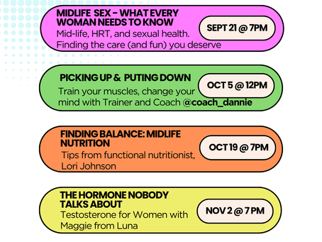Luna's Midlife Masterclass Series