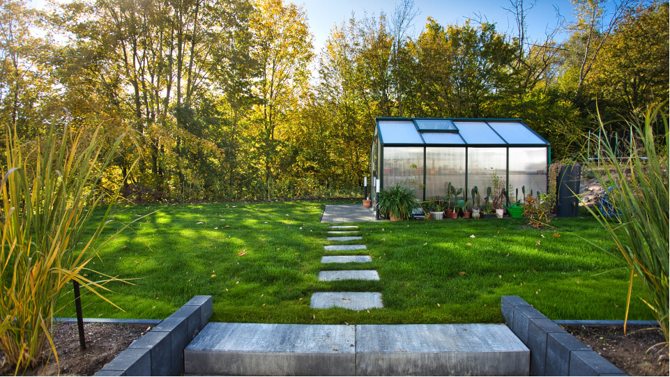 Vườn thông minh - sưởi ấm trong nhà kính