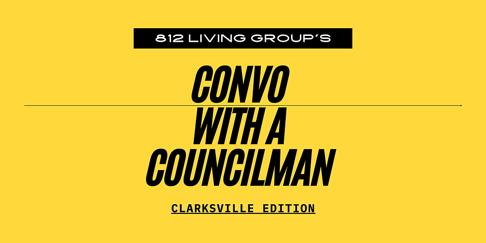 Convo with a councilman Clarksville Indiana