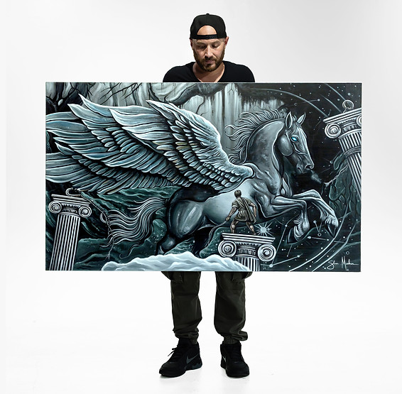 The Origin of Pegasus Art