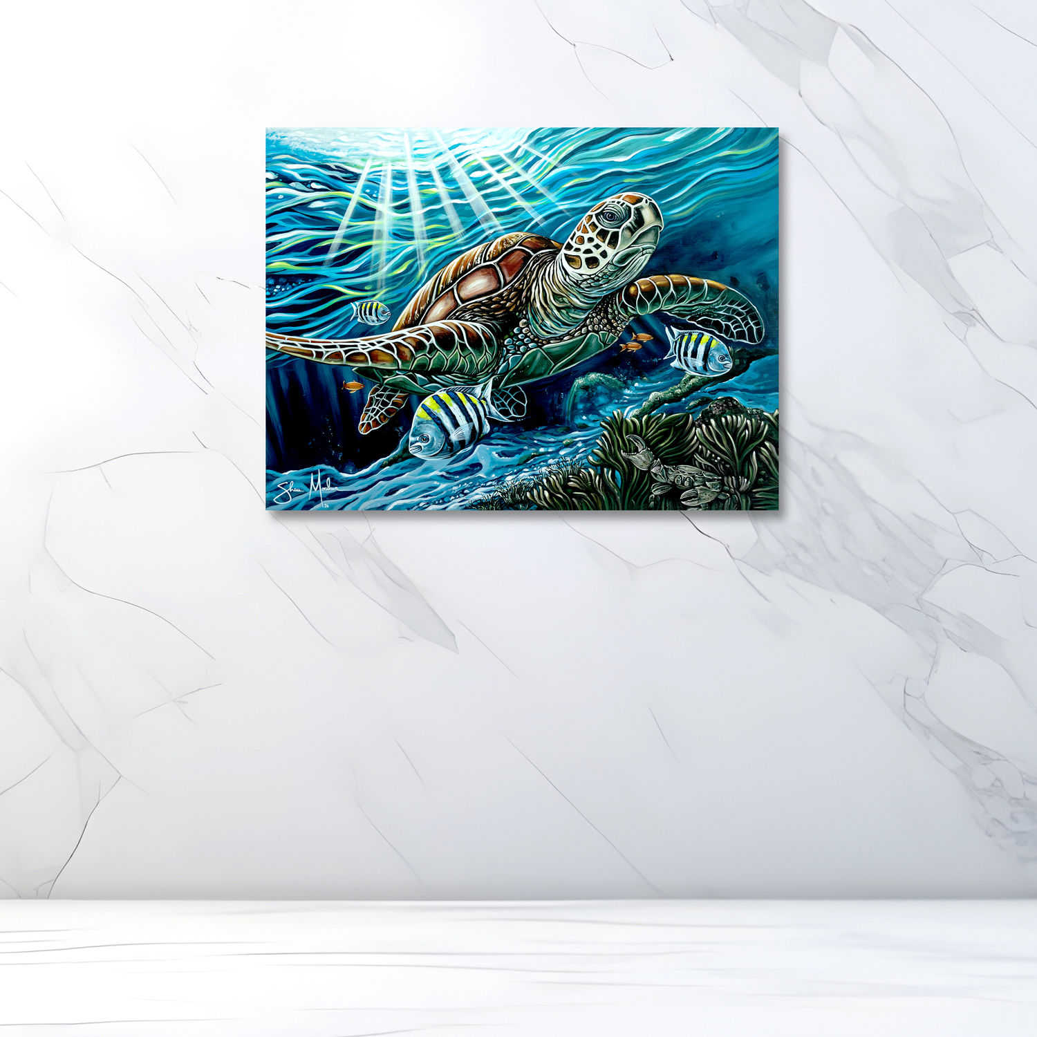 3x4 ft Beneath the Ocean