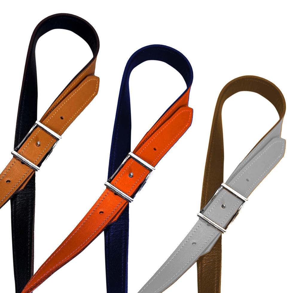 Thumbnail: Skinny Reversible Leather Belt