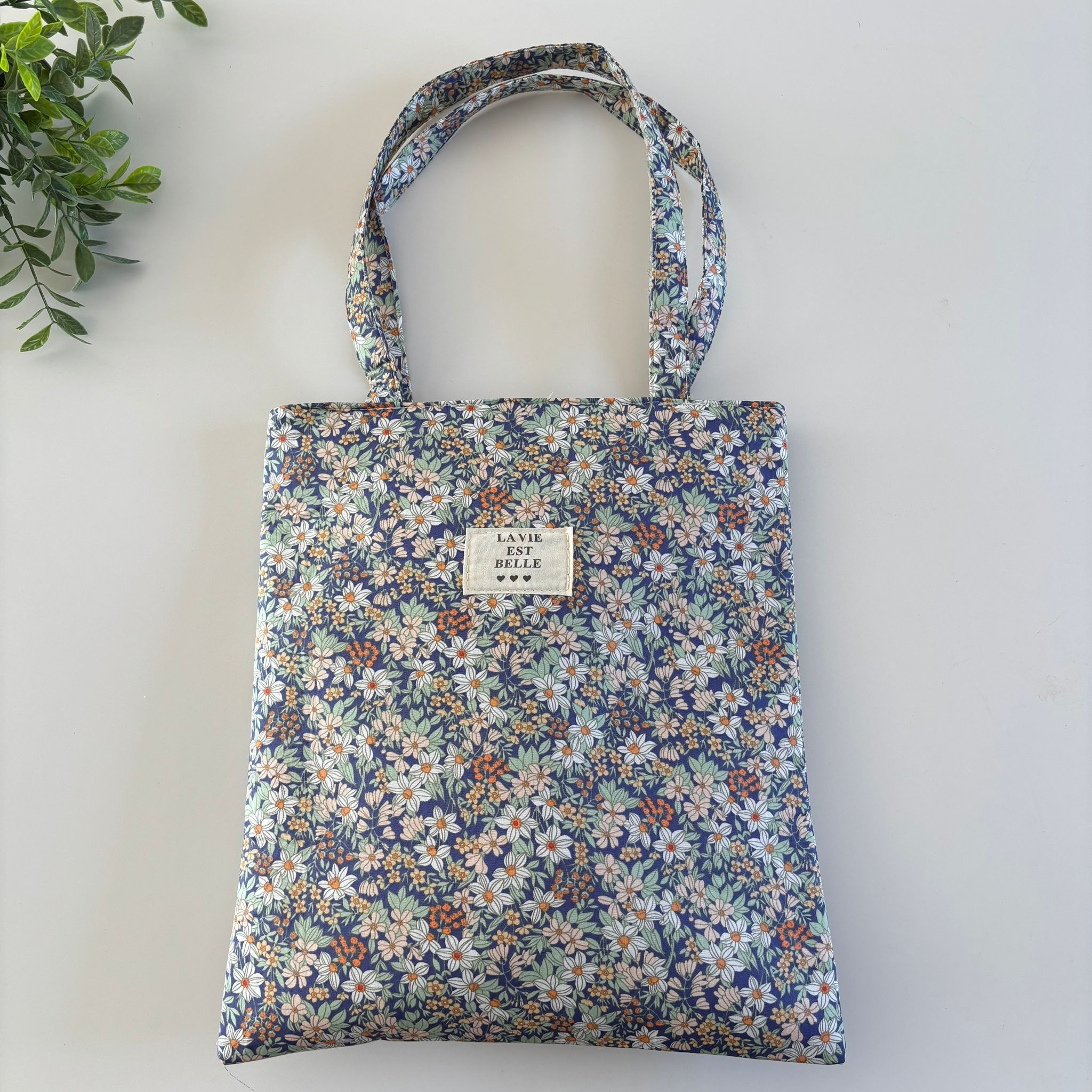 Tote bag zippé molletonné Modèle "Lou" - La vie est belle