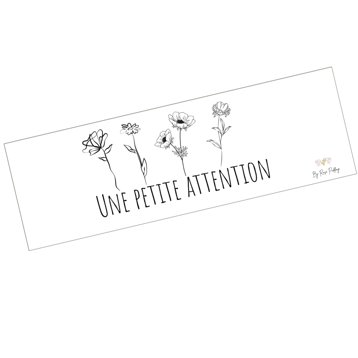 Marque pages Une petite attention