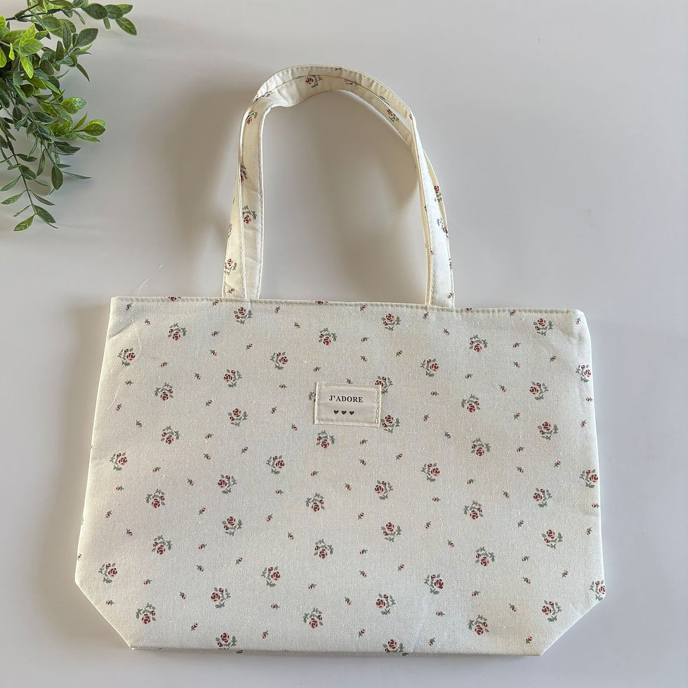 Sac zip molletonné , Fourre tout "Diam" - J'adore