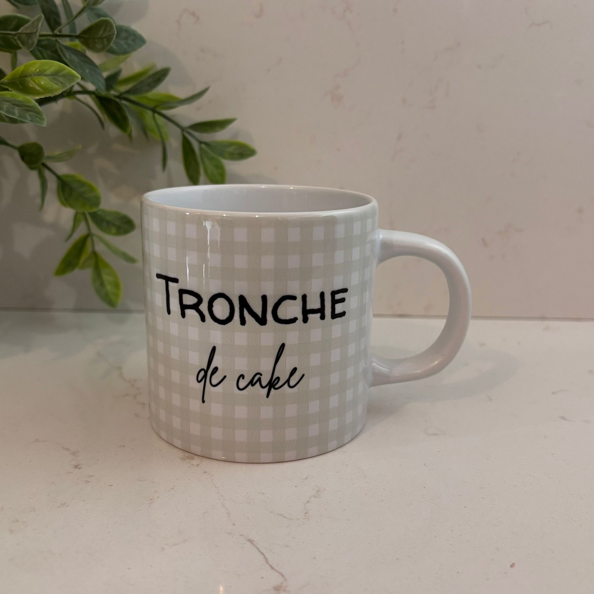 Tasse tronche de cake