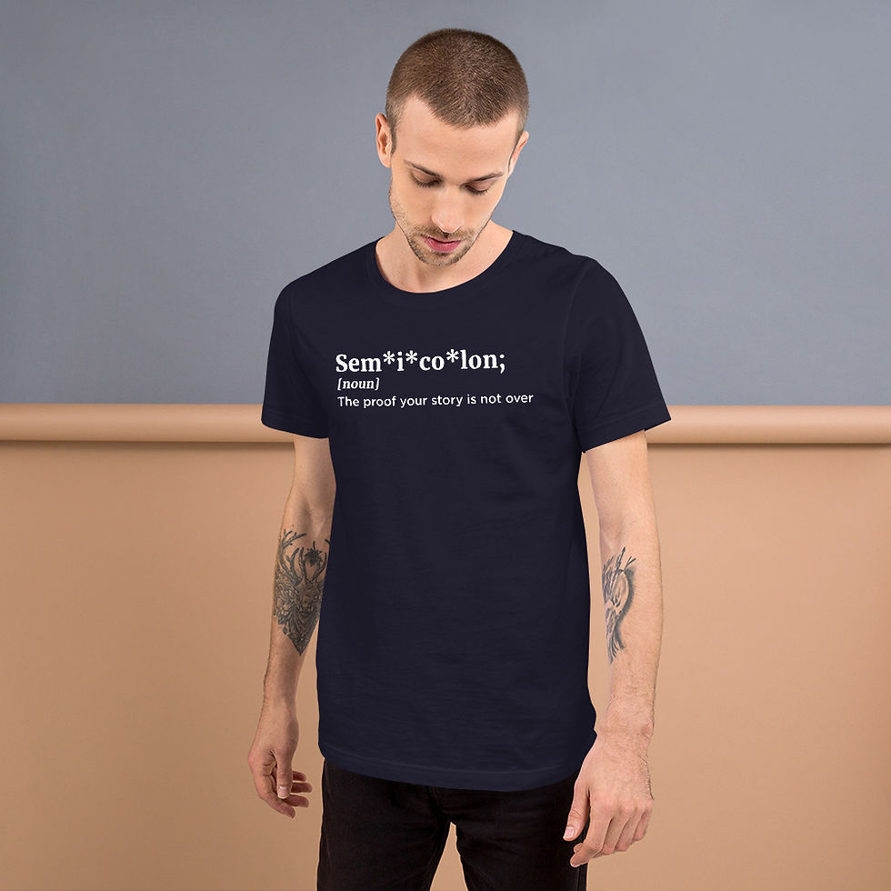 الصورة المصغرة: Semicolon Unisex T-Shirt