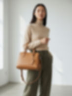 Miniatura: Bolsa Nora Couro Line Store Leather - Cores Variadas