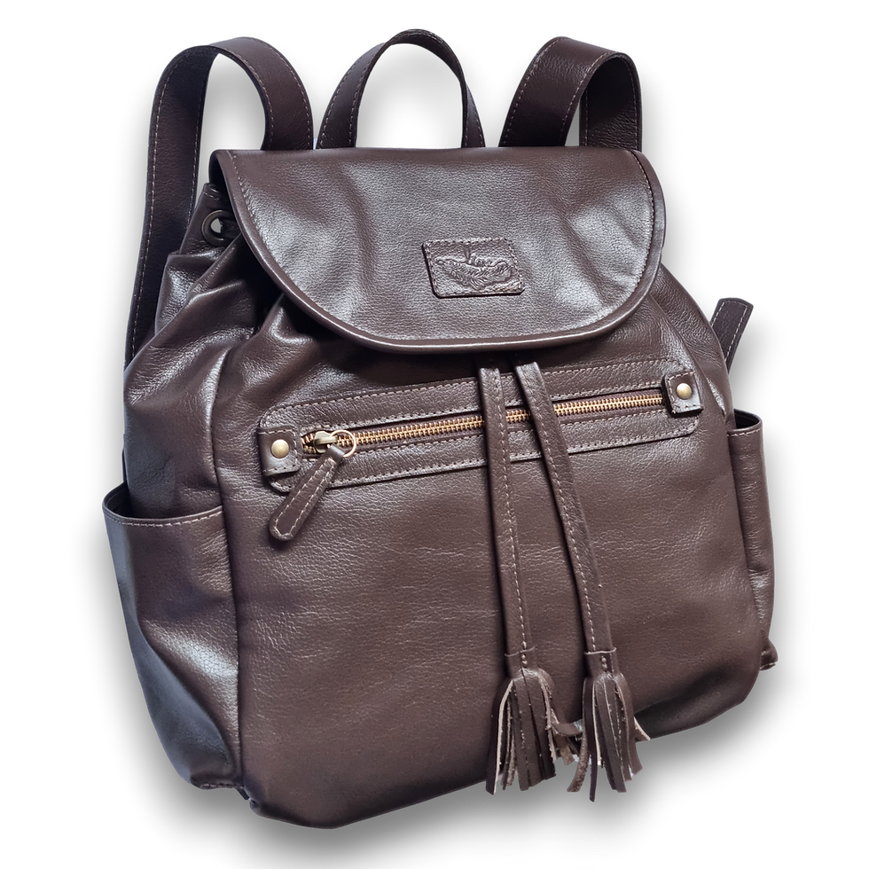 Miniatura: Mochila Louise Couro Line Store Leather - Cores Variadas