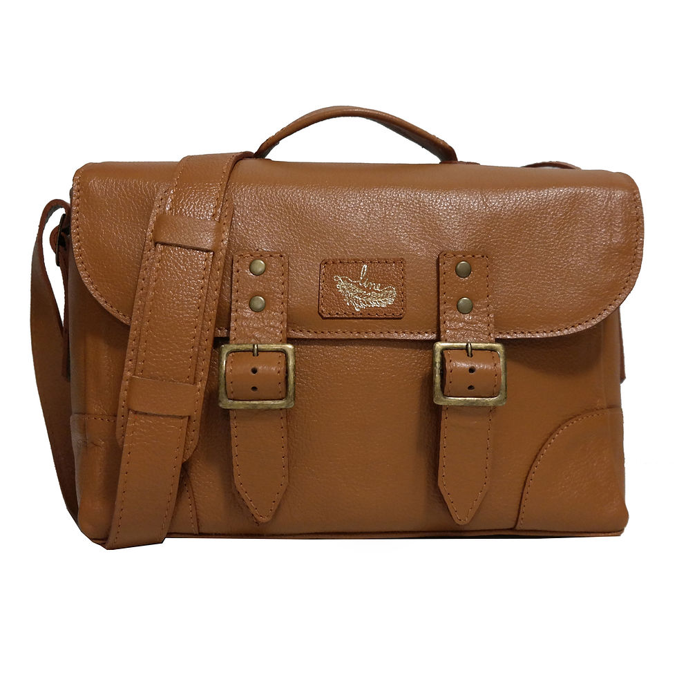 Miniatura: Bolsa Case Grande Couro Line Store Leather - Cores Variadas